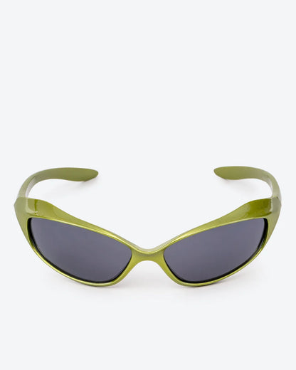 ZANE - Black Lenses, Green Frame