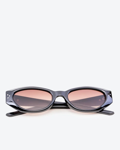 VEGA - Brown Gradient Lenses, Black Frame