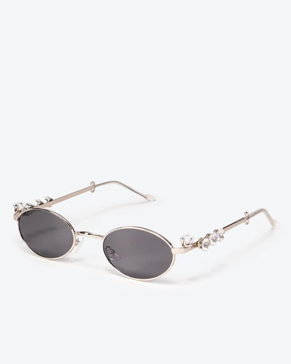 SOLEIL - Black Lenses, Gold Chrome Frame